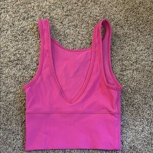 Lululemon Power Pivot Tank “Sonic Pink”